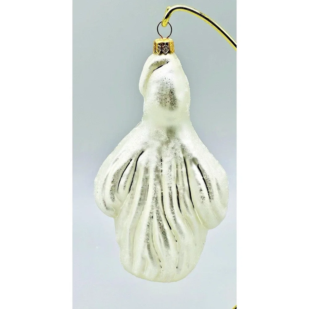 Christopher Radko Jack N Ghoul Ghost with Pumpkin Halloween Christmas‎ Ornament